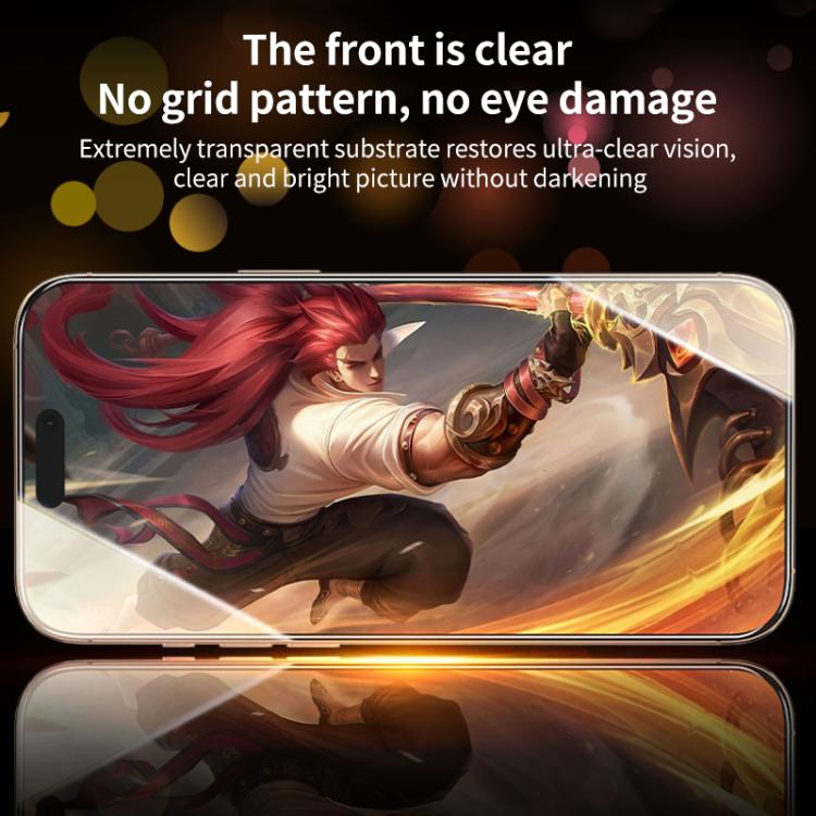 For iPhone 15 Pro Max Easy Install Box Dust-Free Privacy Tempered Glass Film - iPhone 15 Pro Max Tempered Glass by buy2fix | Online Shopping UK | buy2fix