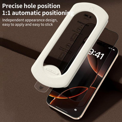 For iPhone 13 / 13 Pro / 14 Easy Install Box Dust-Free Privacy Tempered Glass Film - iPhone 14 Tempered Glass by buy2fix | Online Shopping UK | buy2fix