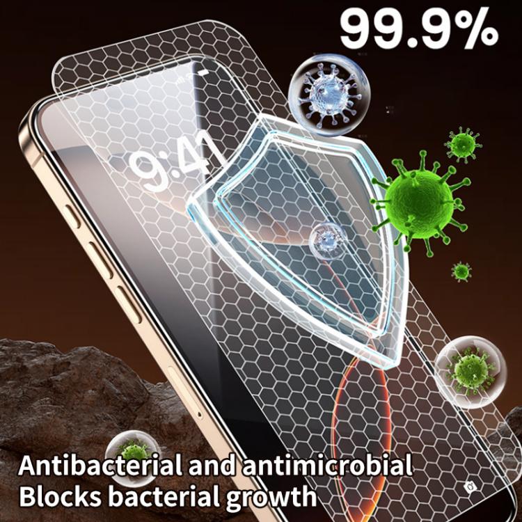 For iPhone 13 / 13 Pro / 14 Easy Install Box Dust-Free Privacy Tempered Glass Film - iPhone 14 Tempered Glass by buy2fix | Online Shopping UK | buy2fix