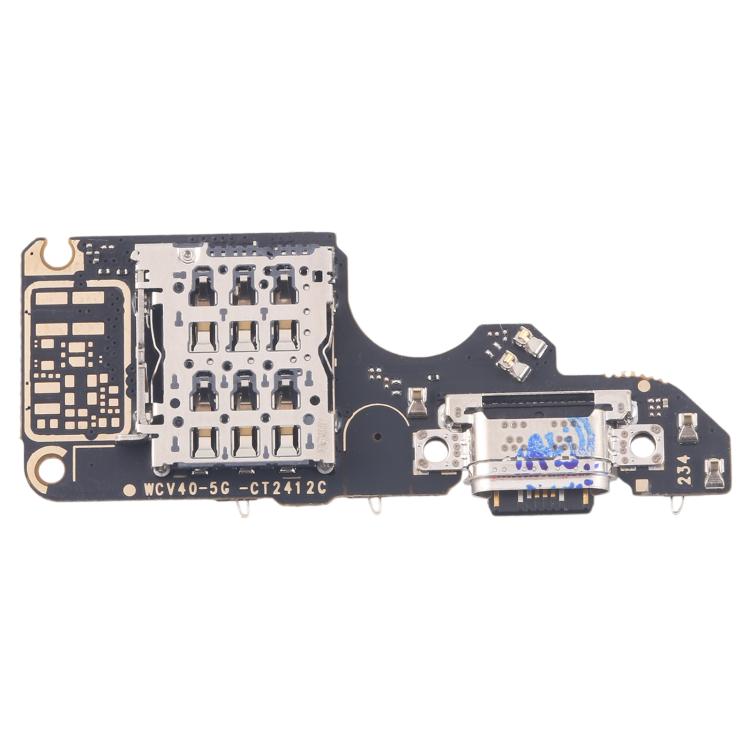 For vivo V40 5G V2348 Charging Port Board With SIM Card Holder Socket, Not Supporting Fast Charging - Charging Port Board by buy2fix | Online Shopping UK | buy2fix
