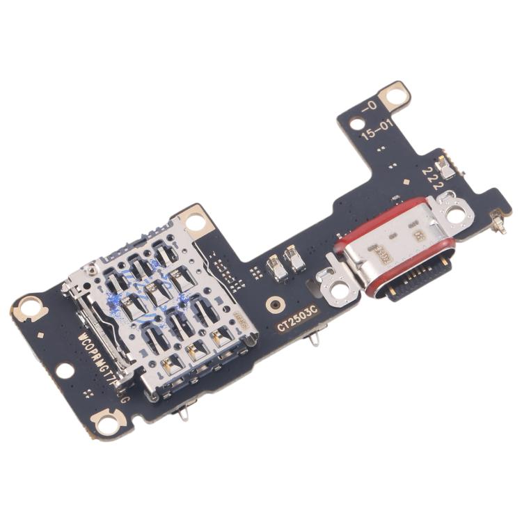 For Realme GT7 5G Charging Port Board With SIM Card Holder Socket, Not Supporting Fast Charging - Small Board by buy2fix | Online Shopping UK | buy2fix