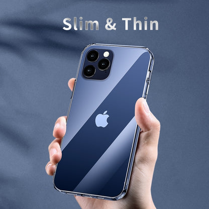 For iPhone 12 Pro Max Rock Early Series Transparent TPU Shockproof Protective Case(Transparent) - iPhone 12 Pro Max Cases by ROCK | Online Shopping UK | buy2fix