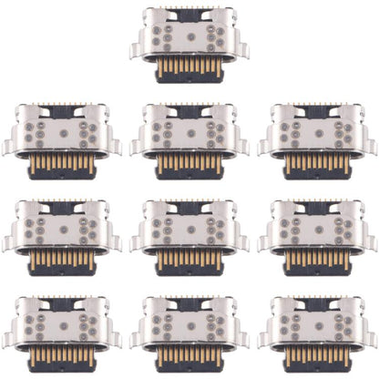 For Samsung Galaxy M02s SM-M025F 10pcs Original Charging Port Connector - Tail Connector by buy2fix | Online Shopping UK | buy2fix