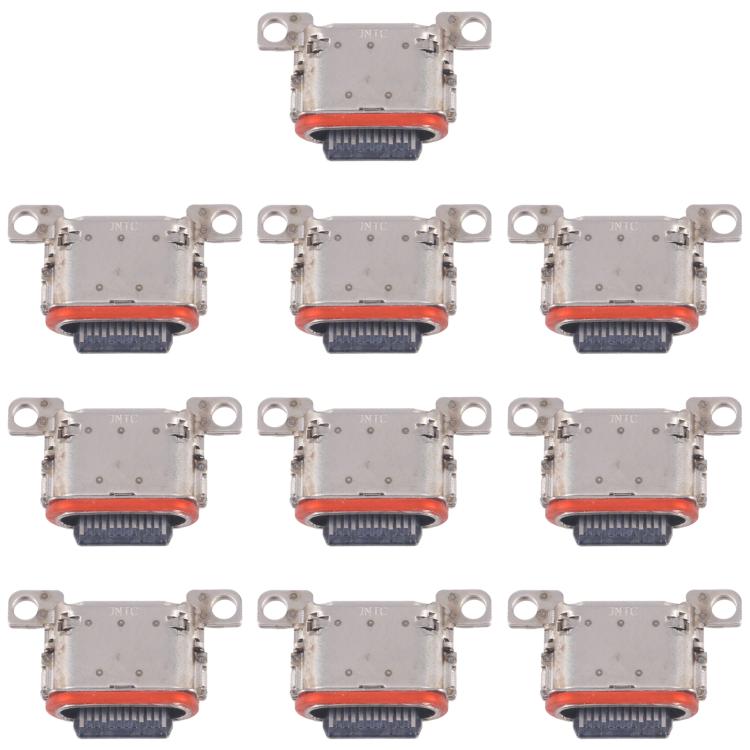 For Samsung Galaxy S21 SM-G991B 10pcs Original Charging Port Connector - Tail Connector by buy2fix | Online Shopping UK | buy2fix