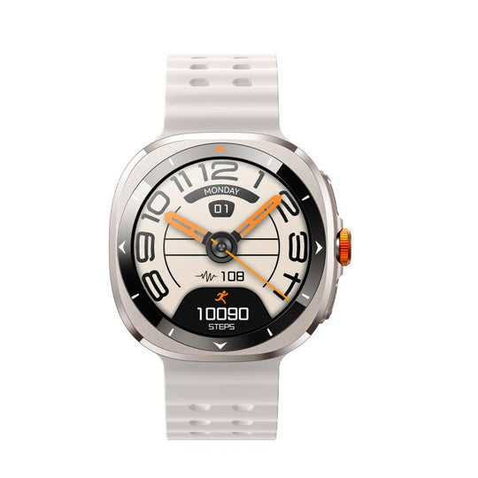 JOYROOM Venture Series JR-FV2 Smart Watch, Support Bluetooth Call / Sleep / Blood Oxygen / Heart Rate / Blood Pressure Health Monitor(White)