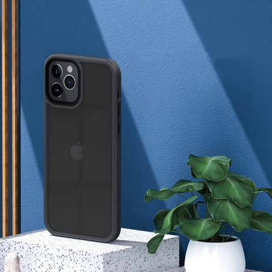 For iPhone 12 mini ROCK TPU+PC Udun Pro Skin Shockproof Protection Case(Black) - iPhone 12 mini Cases by ROCK | Online Shopping UK | buy2fix