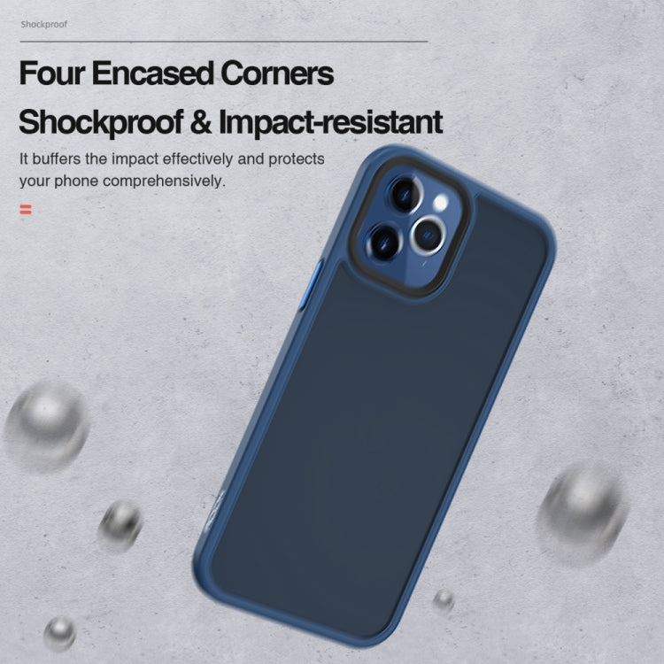 For iPhone 12 mini ROCK TPU+PC Udun Pro Skin Shockproof Protection Case(Black) - iPhone 12 mini Cases by ROCK | Online Shopping UK | buy2fix