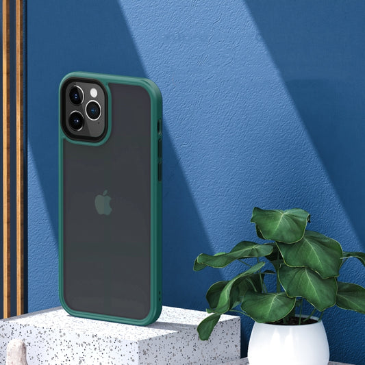 For iPhone 12 / 12 Pro ROCK TPU+PC Udun Pro Skin Shockproof Protection Case(Green) - iPhone 12 / 12 Pro Cases by ROCK | Online Shopping UK | buy2fix