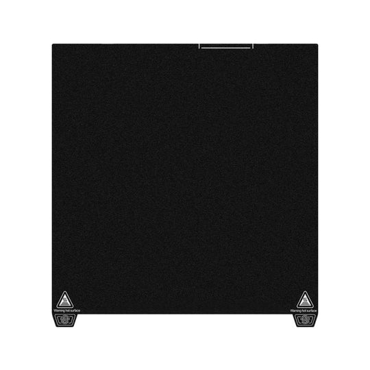 3D Printer Build Plate Spring Steel Sheet For Creality K2 Plus, Style:Black / Single-sided PEI Coating