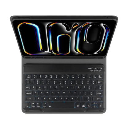 For iPad Air 5 / Air 4 10.9 Colorful Backlight Bluetooth Keyboard Leather Tablet Case(Royal Blue) - For iPad Air by buy2fix | Online Shopping UK | buy2fix