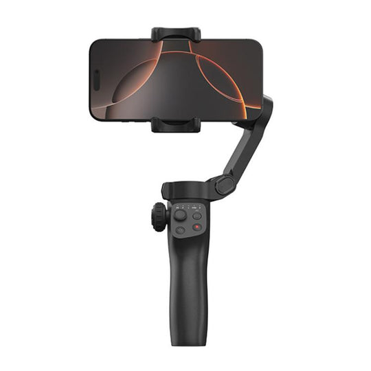 FUNSNAP CM8 Smartphone Stabilizer Foldable 3-axis Anti-shake Vlog Shooting Gimbal, Basic Version(Black)