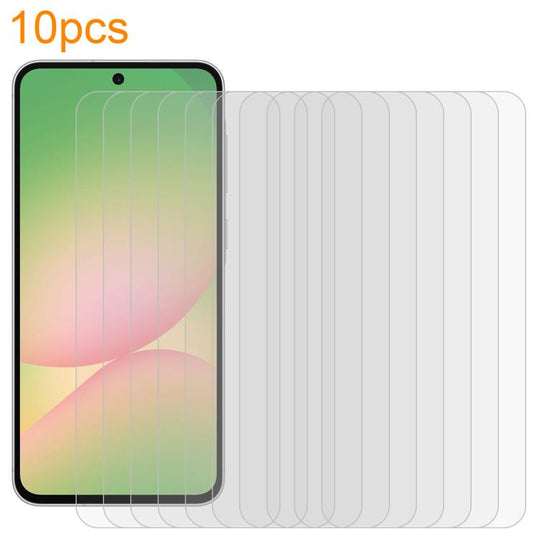 For Samsung Galaxy A56 5G 10pcs xDfind 0.26mm 9H 2.5D Middle Aluminum Tempered Glass Film