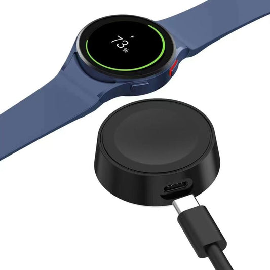 For Samsung Galaxy Watch Ultra / 6 / 5 / 4 / 3 xDfind Portable Smart Watch Magnetic Wireless Charger, Length: 1m(Black) - Charger by xDfind | Online Shopping UK | buy2fix