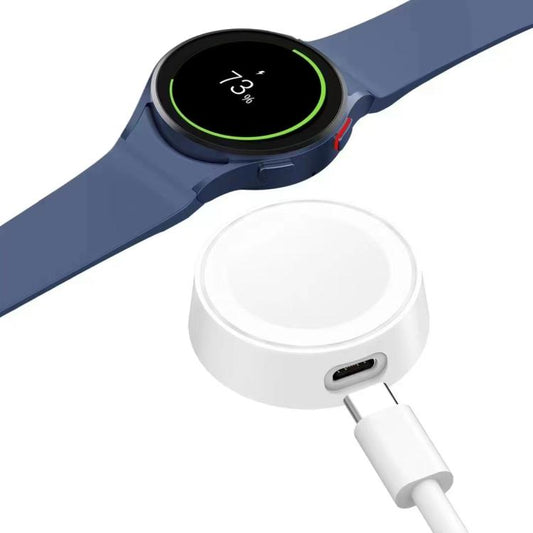 For Samsung Galaxy Watch Ultra / 6 / 5 / 4 / 3 xDfind Portable Smart Watch Magnetic Wireless Charger, Length: 1m(White) - Charger by xDfind | Online Shopping UK | buy2fix