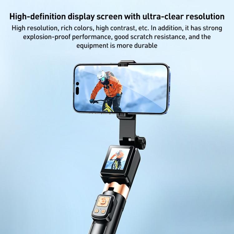 FUNSNAP CL07 Smart Screen-casting Selfie Stick Anti-shake Tripod(Black) - Selfie Sticks by FUNSNAP | Online Shopping UK | buy2fix