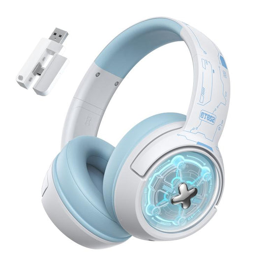 ONIKUMA GT802  Bluetooth 2.4G Wired E-sports Game Headset(White) - Multimedia Headset by ONIKUMA | Online Shopping UK | buy2fix