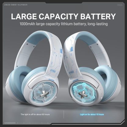 ONIKUMA GT802  Bluetooth 2.4G Wired E-sports Game Headset(White) - Multimedia Headset by ONIKUMA | Online Shopping UK | buy2fix