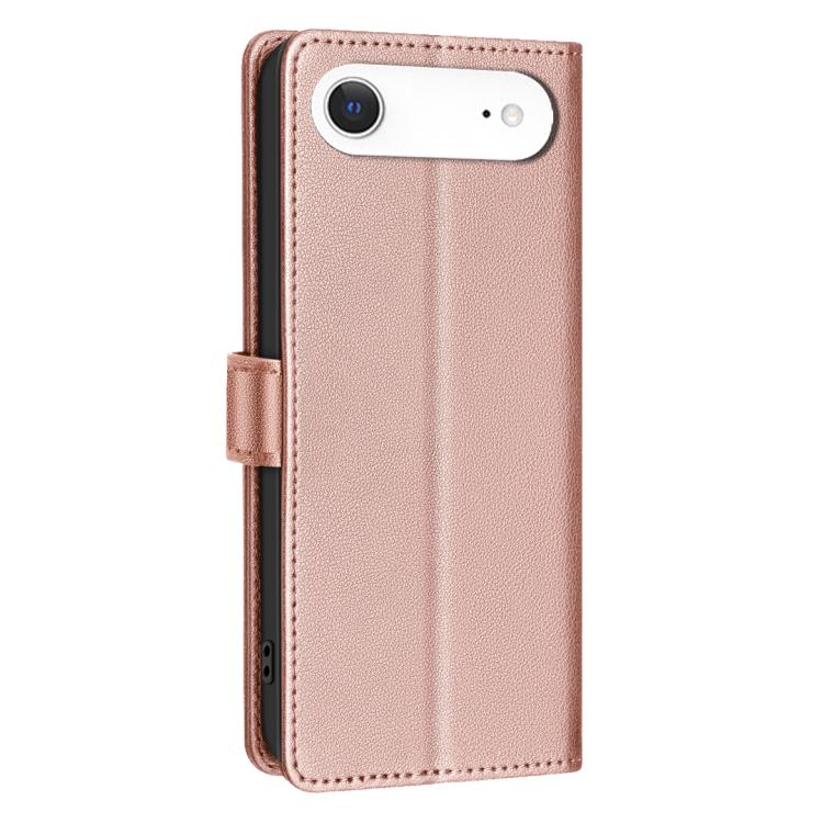 For iPhone Air Litchi Texture RFID Anti-theft Leather Phone Case(Gold) - iPhone Air Cases by buy2fix | Online Shopping UK | buy2fix