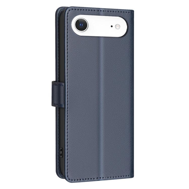 For iPhone Air Litchi Texture RFID Anti-theft Leather Phone Case(Blue) - iPhone Air Cases by buy2fix | Online Shopping UK | buy2fix