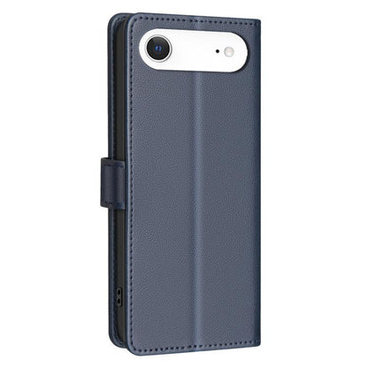 For iPhone Air Litchi Texture RFID Anti-theft Leather Phone Case(Blue) - iPhone Air Cases by buy2fix | Online Shopping UK | buy2fix