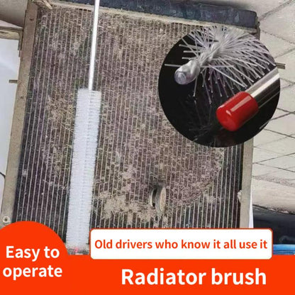 Car Water Tank Radiator Cleaning Brush(Brush Head + Stainless Steel Rod) - Car washing supplies by buy2fix | Online Shopping UK | buy2fix