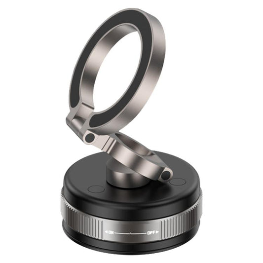D1X Vacuum Magnetic 360 Degree Rotating Car Holder(Tarnish) - Universal Car Holders by buy2fix | Online Shopping UK | buy2fix