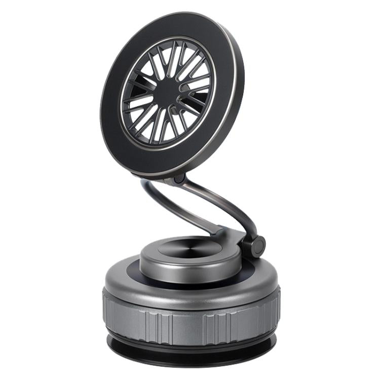 G511 360 Degree Rotating Vacuum Adsorption Magnetic Car Phone Holder(Tarnish) - Universal Car Holders by buy2fix | Online Shopping UK | buy2fix