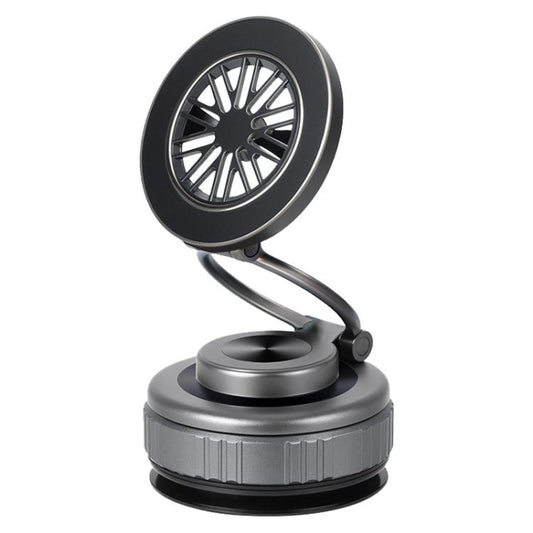 G511 360 Degree Rotating Vacuum Adsorption Magnetic Car Phone Holder(Tarnish) - Universal Car Holders by buy2fix | Online Shopping UK | buy2fix