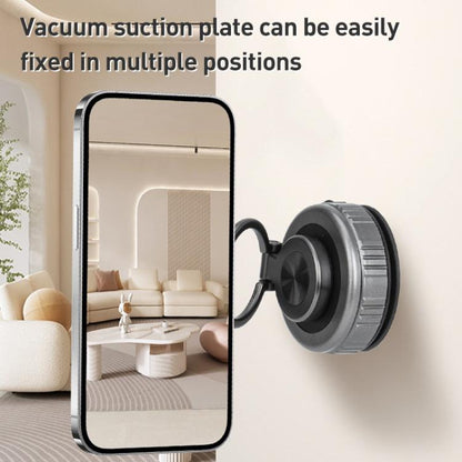 G511 360 Degree Rotating Vacuum Adsorption Magnetic Car Phone Holder(Tarnish) - Universal Car Holders by buy2fix | Online Shopping UK | buy2fix