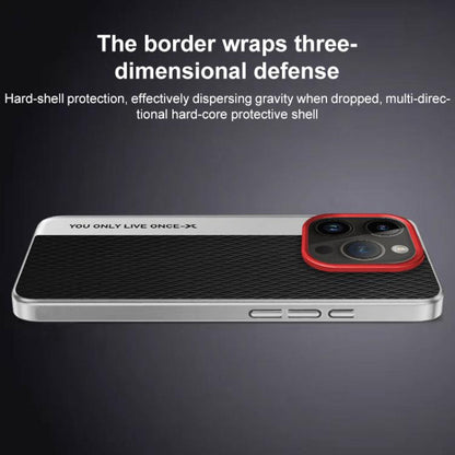 For iPhone Air Camera Design Diamond Texture Leather PC Phone Case(Black) - iPhone Air Cases by buy2fix | Online Shopping UK | buy2fix