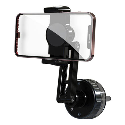 CC-T27C Manual Vacuum Adsorption Car Phone Holder(Black) - Universal Car Holders by buy2fix | Online Shopping UK | buy2fix