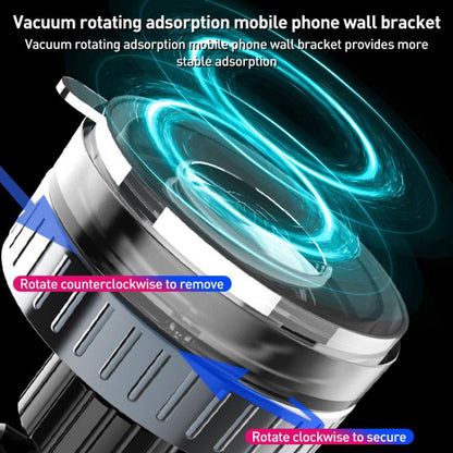 CC-T27C Manual Vacuum Adsorption Car Phone Holder(Black) - Universal Car Holders by buy2fix | Online Shopping UK | buy2fix