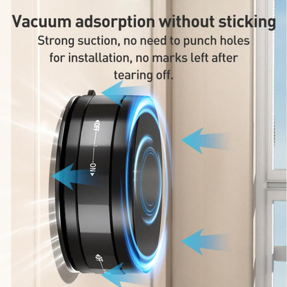 CC-T31 Vacuum Adsorption Magnetic Car Phone Holder(Black) - Universal Car Holders by buy2fix | Online Shopping UK | buy2fix