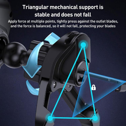 A001 15W Wireless Charging Electric Vacuum Adsorption Car Phone Holder(Black) - Wireless Charger Holders by buy2fix | Online Shopping UK | buy2fix