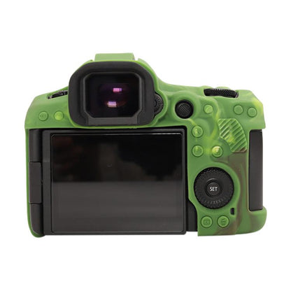 For Canon EOS R5 Mark II / R5II Glossy Soft Silicone Protective Case(Camouflage) - Protective Case by buy2fix | Online Shopping UK | buy2fix