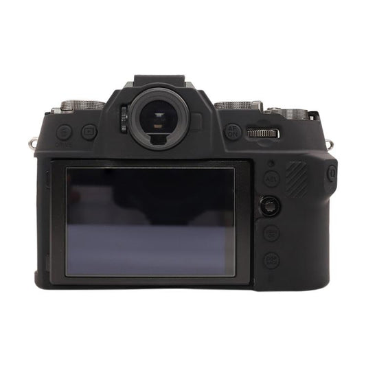 For FUJIFILM X-T50 Glossy Soft Silicone Protective Case(Black) - Protective Case by buy2fix | Online Shopping UK | buy2fix