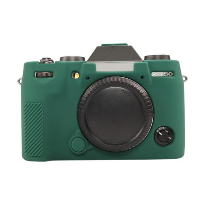 For FUJIFILM X-T50 Glossy Soft Silicone Protective Case(Green) - Protective Case by buy2fix | Online Shopping UK | buy2fix