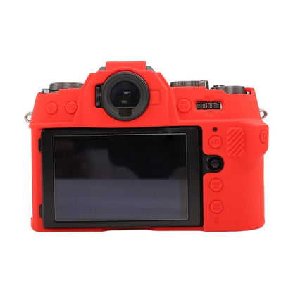 For FUJIFILM X-T50 Glossy Soft Silicone Protective Case(Red) - Protective Case by buy2fix | Online Shopping UK | buy2fix