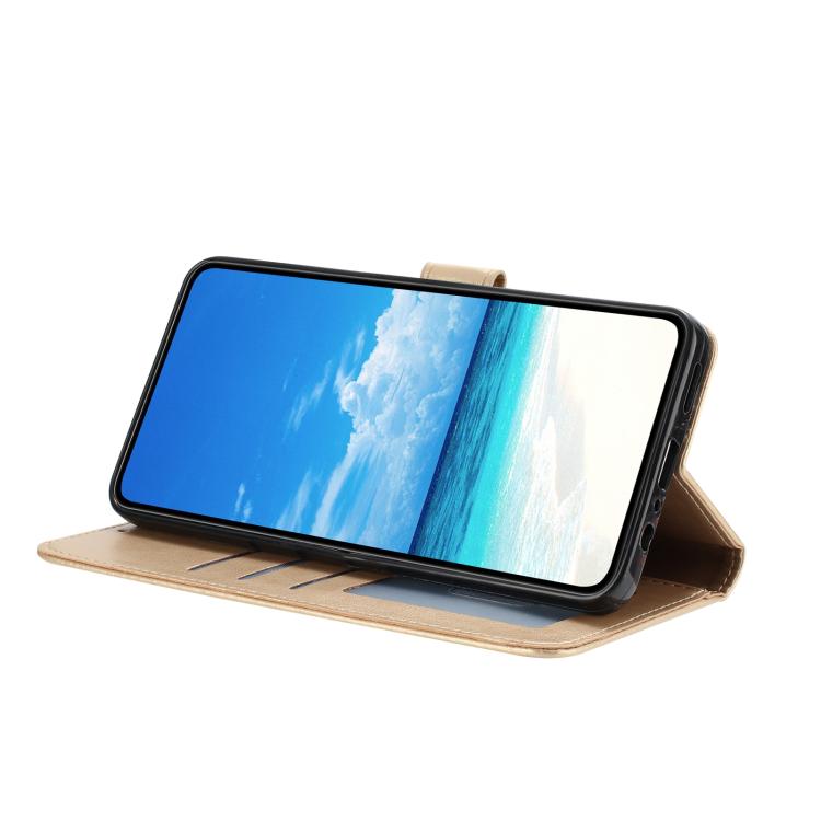 For iPhone Air Rose Flower Embossing Pattern Leather Phone Case(Gold) - iPhone Air Cases by buy2fix | Online Shopping UK | buy2fix