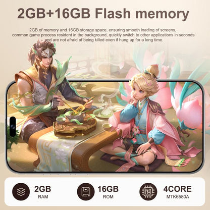 C16 Pro Max / A88-B, 2GB+16GB, 6.58 inch Android 8.1 MTK6580A Quad Core, Network: 3G, Dual SIM, Plug:UK Plug(Black) -  by buy2fix | Online Shopping UK | buy2fix
