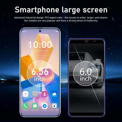 Hot 50 Pro / ZKU217, 2GB+16GB, 6.56 inch Android 8.1 MTK6580A Quad Core, Network: 3G, Dual SIM, Plug:EU Plug(Blue) -  by buy2fix | Online Shopping UK | buy2fix