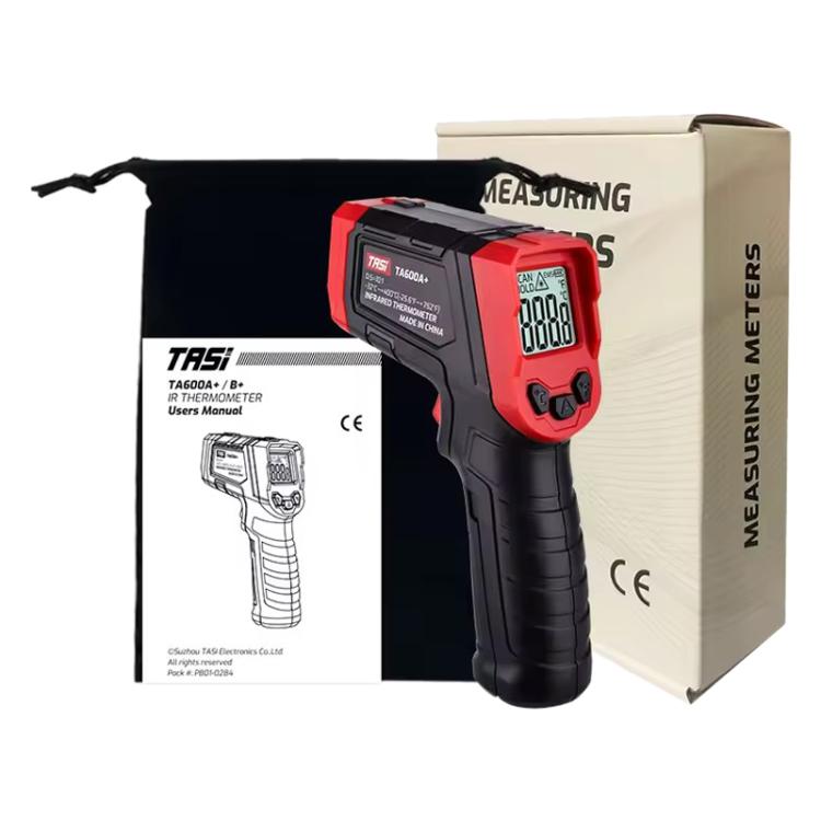 TRSI TA600A+ Infrared Thermometer Measuring Range -32 to 400 Degrees Celsius - Thermostat & Thermometer by TASI | Online Shopping UK | buy2fix