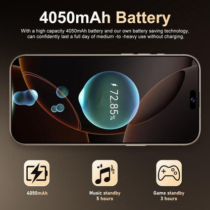 A16 Max / PDA89, 4GB+64GB, 6.58 inch Android 10 MTK6739 Quad Core, Network: 4G, Dual SIM, Plug:EU Plug(Gold) -  by buy2fix | Online Shopping UK | buy2fix