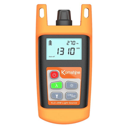 Komshine KLS-25m Dual Wavelength Handheld Fiber Optic Line Tester - Fiber Optic Test Pen by Komshine | Online Shopping UK | buy2fix