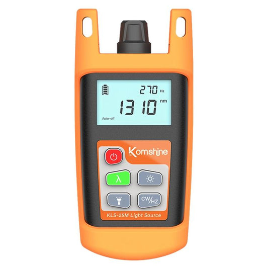 Komshine KLS-25m Dual Wavelength Handheld Fiber Optic Line Tester - Fiber Optic Test Pen by Komshine | Online Shopping UK | buy2fix