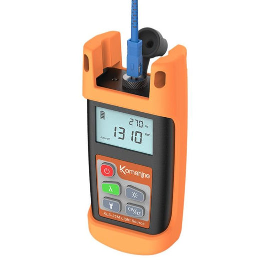Komshine KLS-25m Dual Wavelength Handheld Fiber Optic Line Tester - Fiber Optic Test Pen by Komshine | Online Shopping UK | buy2fix
