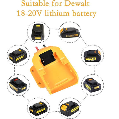 Car Jump Adapter for Battery Type-C for Dewalt - Power Bank by buy2fix | Online Shopping UK | buy2fix