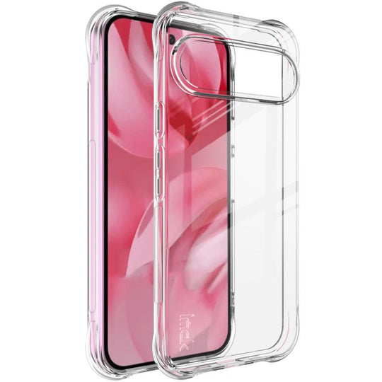 For Google Pixel 10 / Pixel 10 Pro imak Shockproof Airbag TPU Phone Case(Transparent)