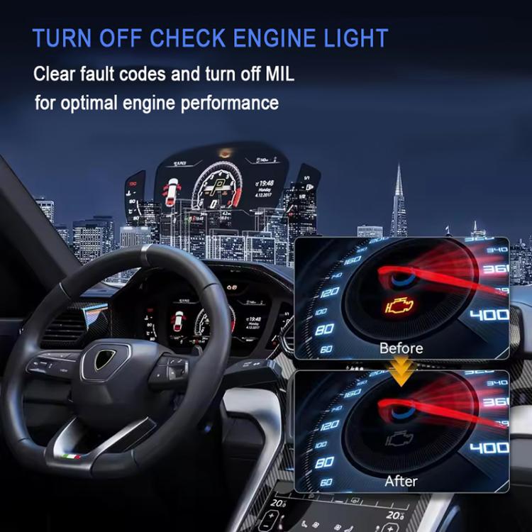 FOXSUR V529 OBD2 Car Engine Fault Code Reader Diagnostic Instrument(Black) - Code Readers & Scan Tools by FOXSUR | Online Shopping UK | buy2fix