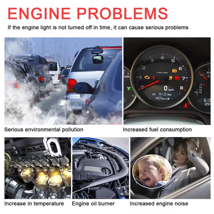 FOXSUR V529 OBD2 Car Engine Fault Code Reader Diagnostic Instrument(Black) - Code Readers & Scan Tools by FOXSUR | Online Shopping UK | buy2fix